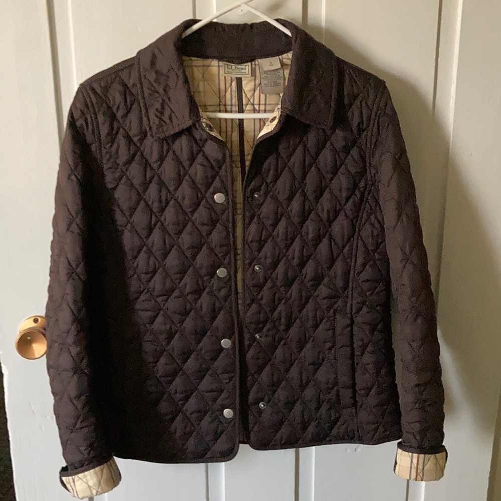 LL Bean quilted jacket